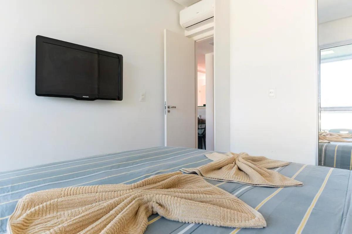 A 50M Do Mar - Flat 2 Quartos ปอร์โต จิ กาลินญาส ภายนอก รูปภาพ