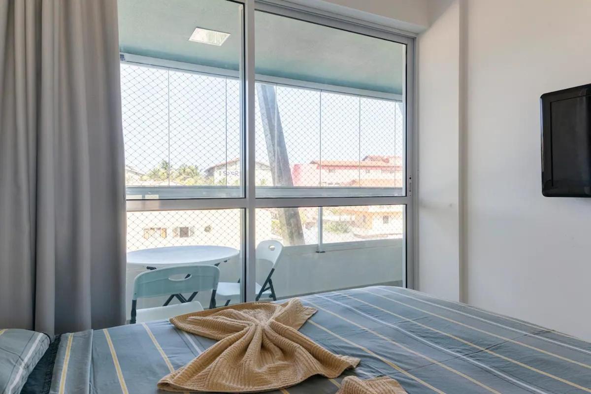 A 50M Do Mar - Flat 2 Quartos ปอร์โต จิ กาลินญาส ภายนอก รูปภาพ
